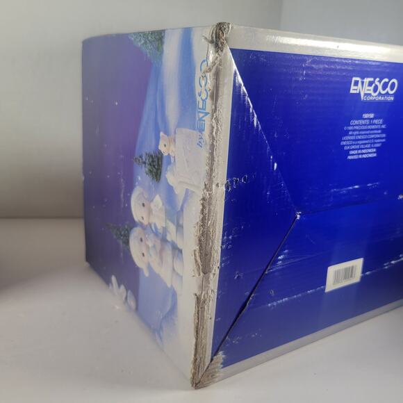 Precious Moments Sugar Town Lighted Train Station Figurine Enesco 150150 1995 - Picture 15 of 16